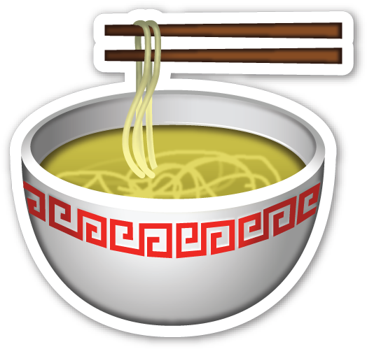 **this Sticker Is The Large 2 Inch Version That Sells - Soup Emoji Transparent (530x509)