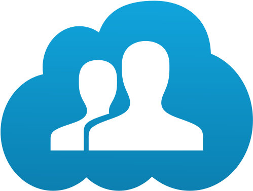 Cloud Blogs By @thecloudnetwork ☁️ - Two People Icon Blue (512x512)