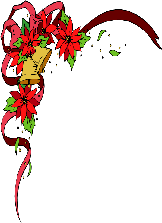 Christmas Design Borders Png (538x750)