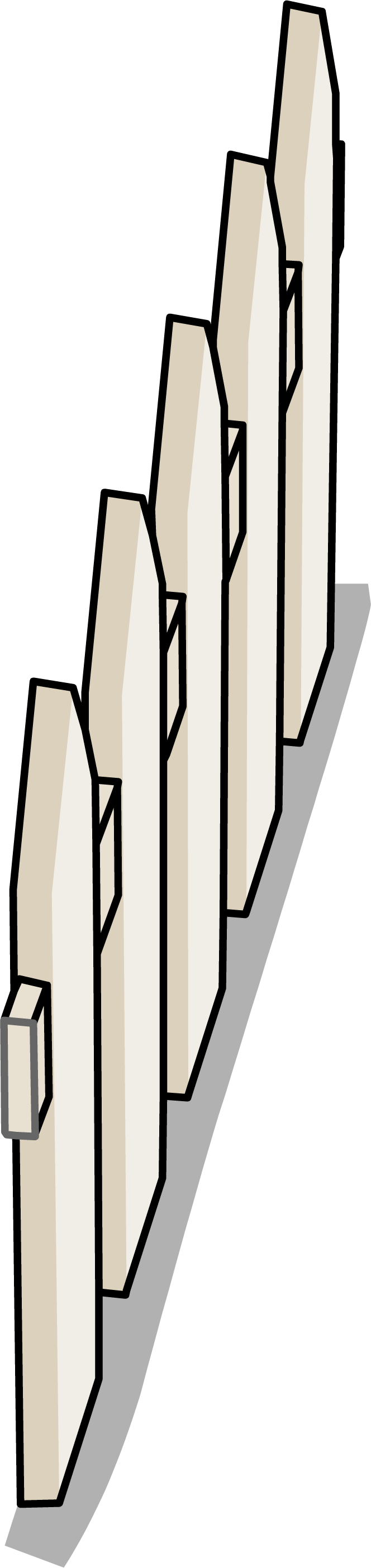 Picket Fence Sprite 013 - Picket Fence Sprite 013 (664x2808)