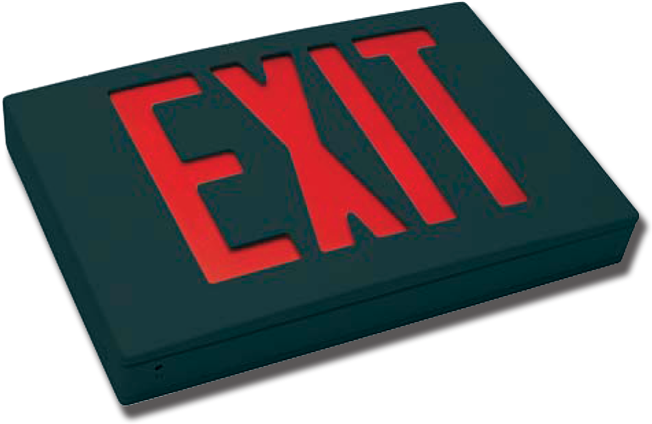 Die-cast Aluminum Exit Sign Series - Exit Sign (985x635)