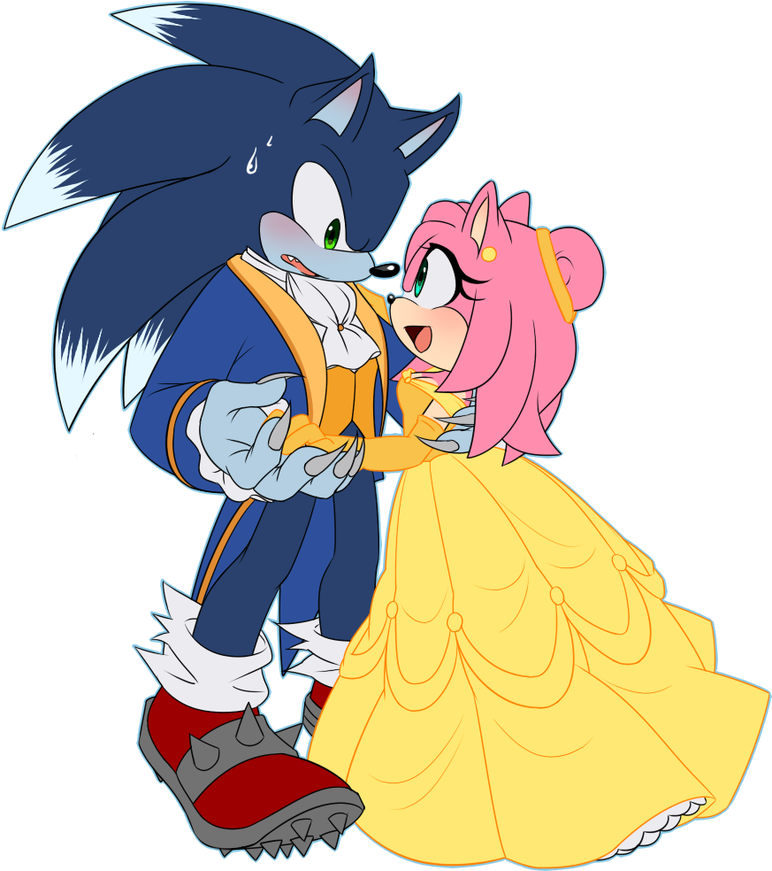 Beauty And The Werehog (909x1008)