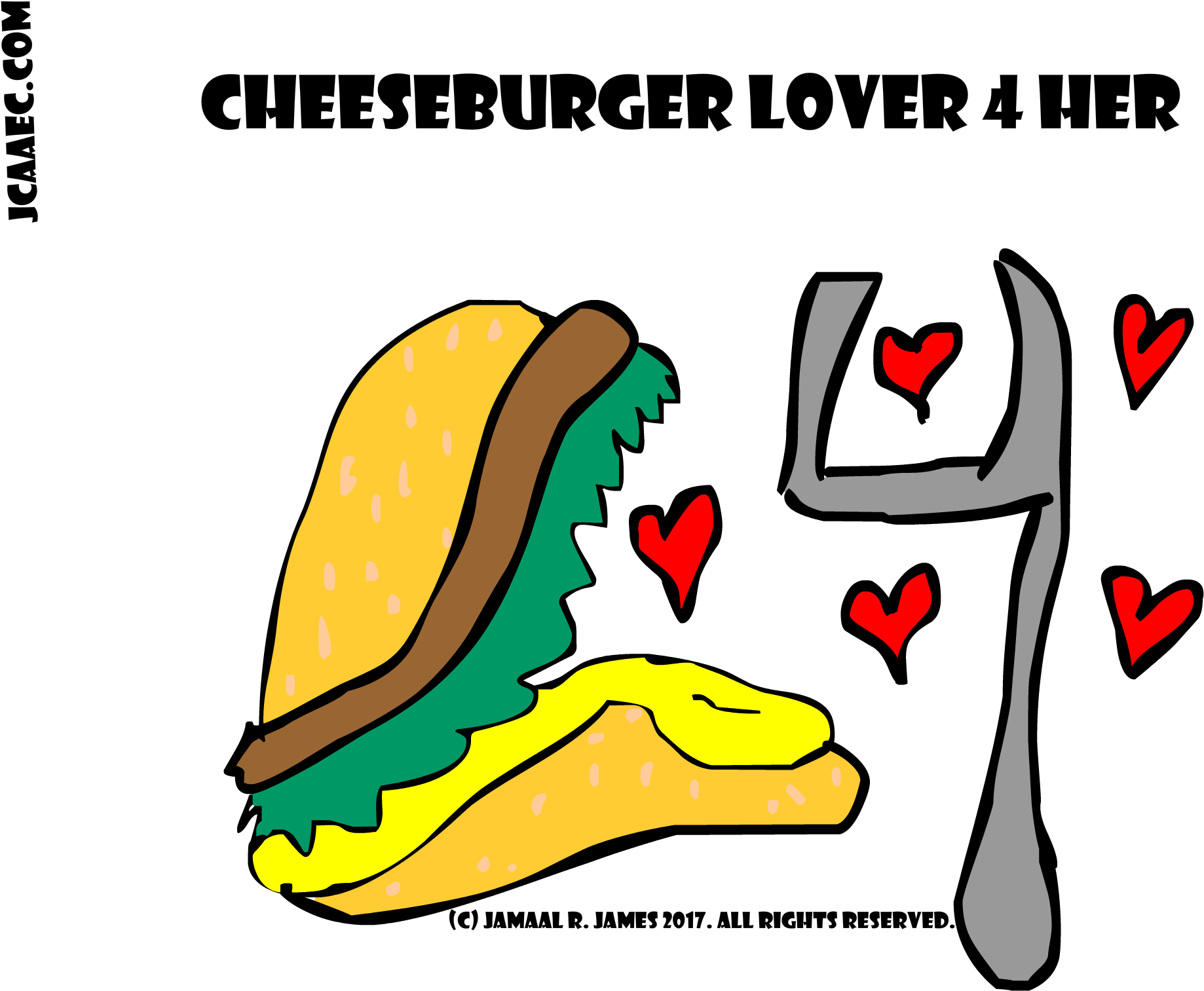 Cheeseburger Love 4 Her Concept Art Created By Cartoonist - ทรง ผม ผู้ชาย 2012 (2292x1667)