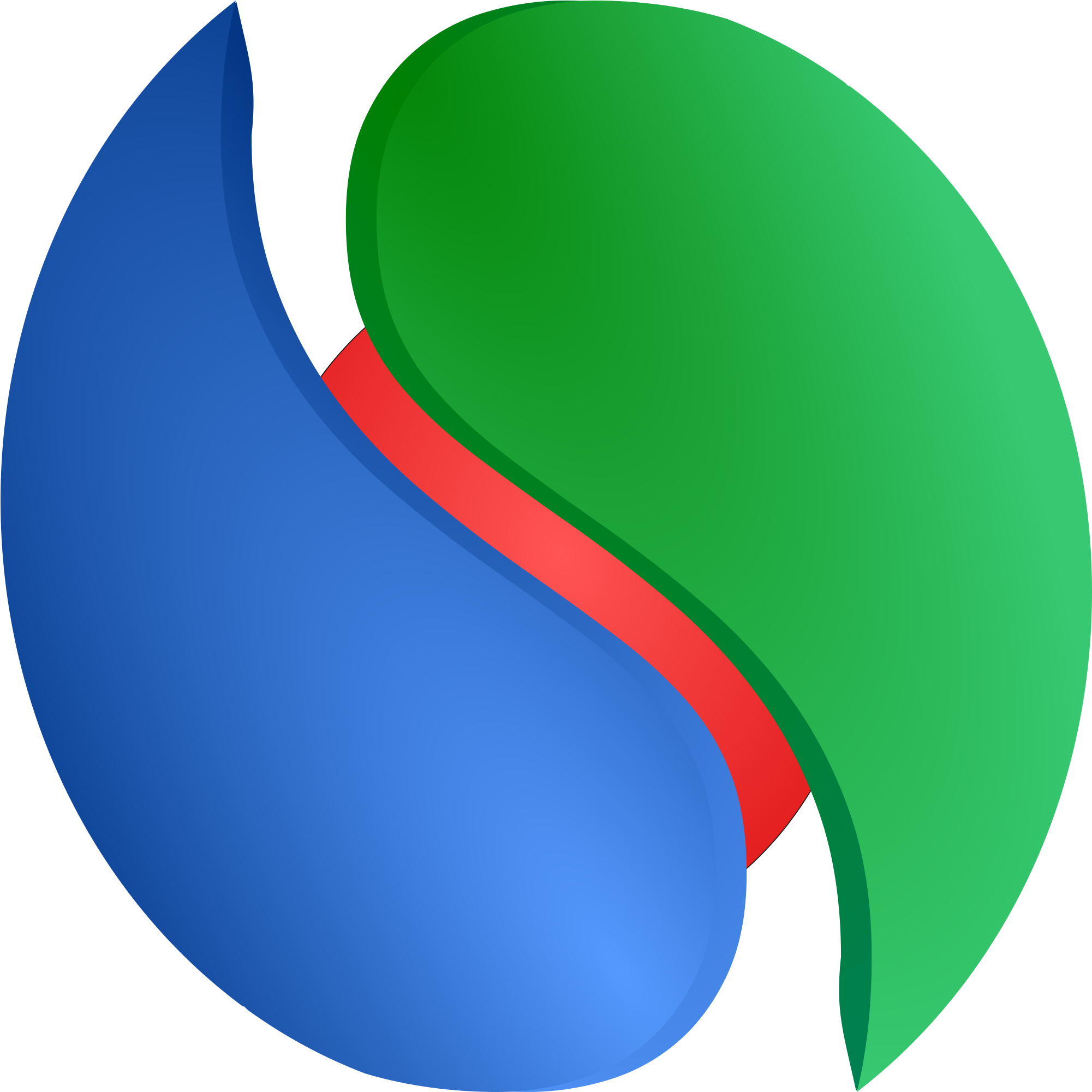 Divided Ball - Lily Pad Coloring Page (2400x2400)