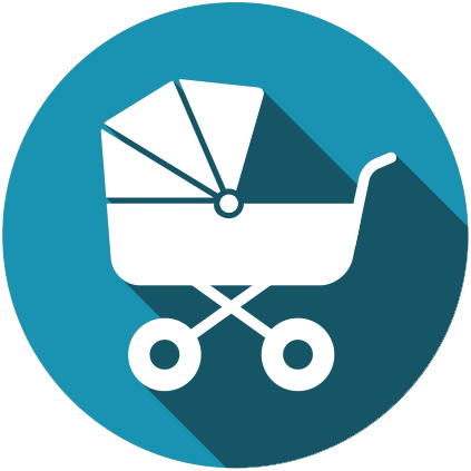 Babies Delivered - Rattle Clip Art (423x423)