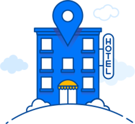 Hotel Clipart Transparent - Transparent Picture Of A Hotel (446x408)