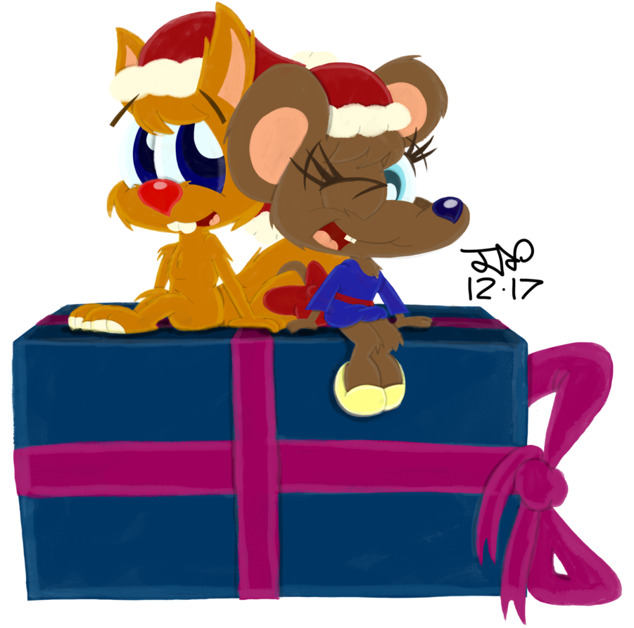 Sam And Sally Christmas Picture By Jimmycartoonist - Cartoon (1024x1092)