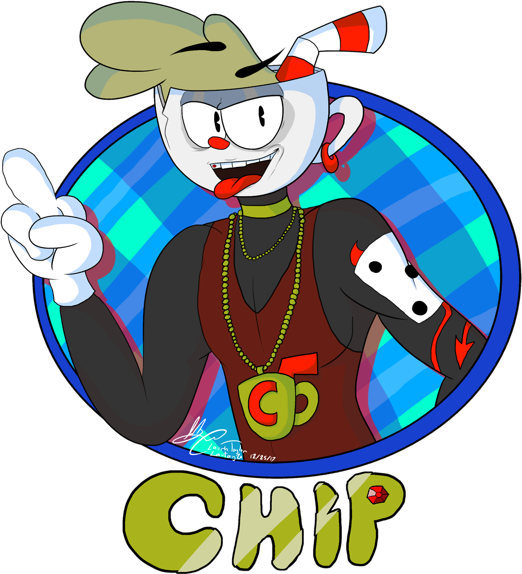 Cuphead Cuphead Au Cuphead Fanart Cuphead In Dont Deal - Cuphead (1280x1280)