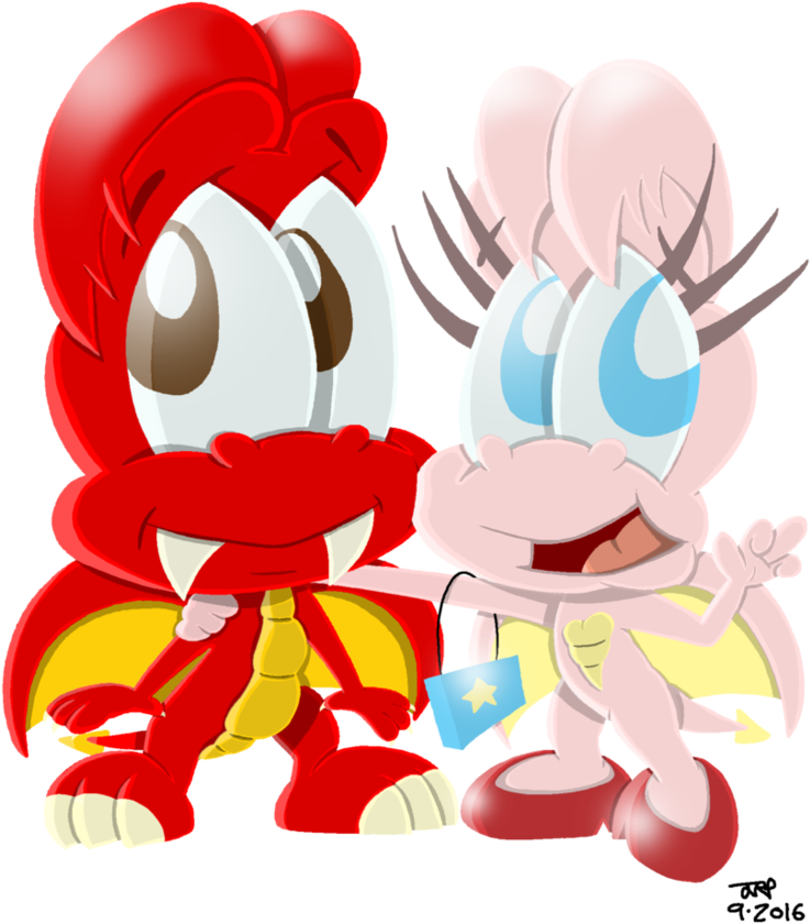 Lineless Dragons By Jimmycartoonist - Lineless Dragons By Jimmycartoonist (821x972)