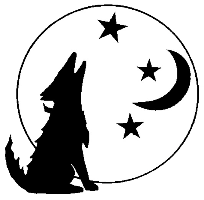 Thank You Parents - Coyote Howling At The Moon (2221x2171)