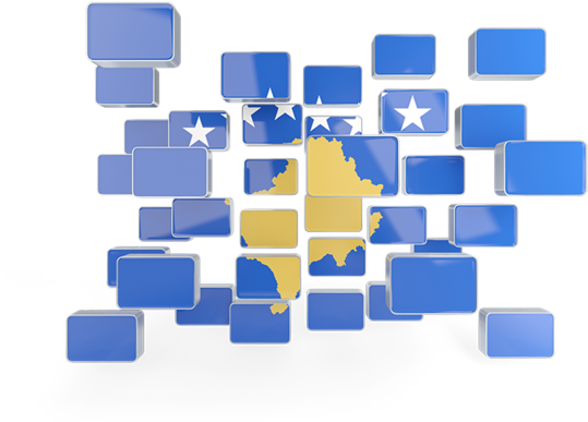 Illustration Of Flag Of Kosovo - Philippine Background Png (640x480)