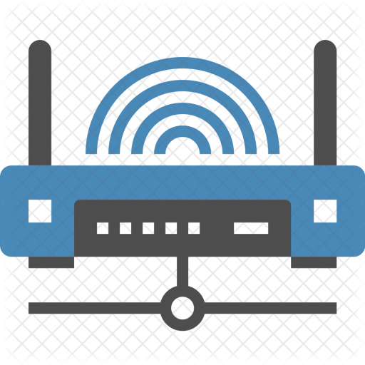 Internet, Modem, Router, Wifi, Wireless Icon - Wireless Access Point Icon (512x512)