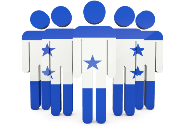 Illustration Of Flag Of Honduras - Democratic Republic Of Congo Png (640x480)
