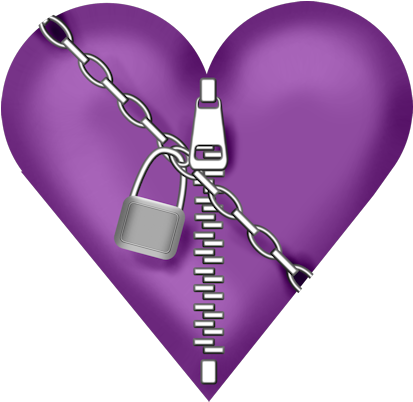 Favorite Colorclip Artheartsviolet - Black Heart Valentine (433x419)