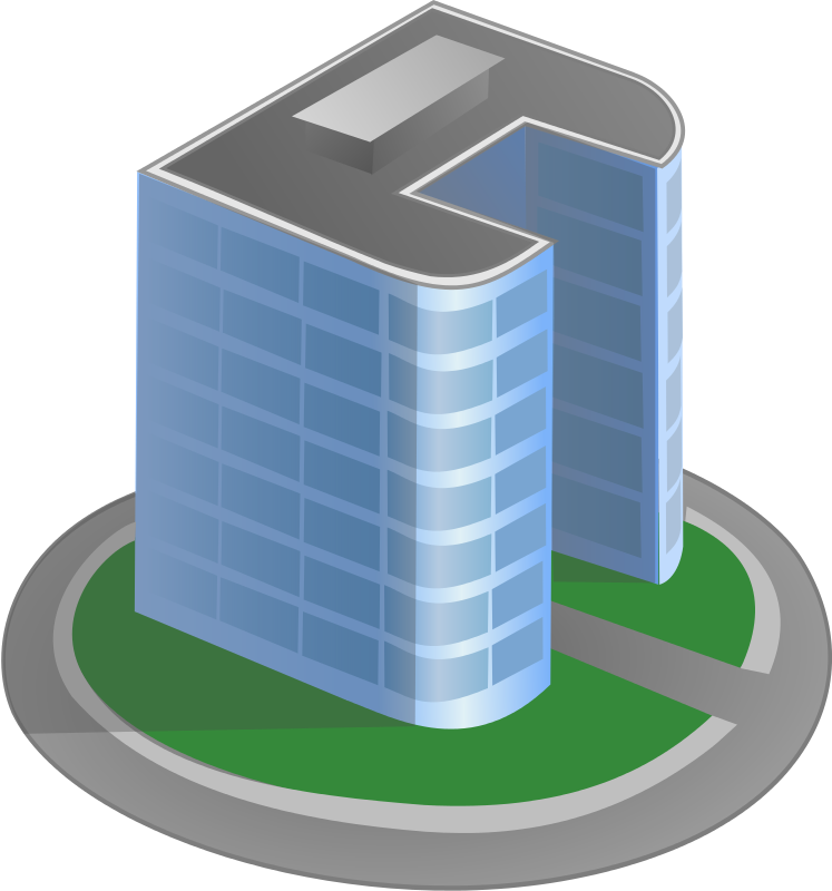 Free To Use Public Domain Buildings Clip Art - Company Building Clipart (747x800)