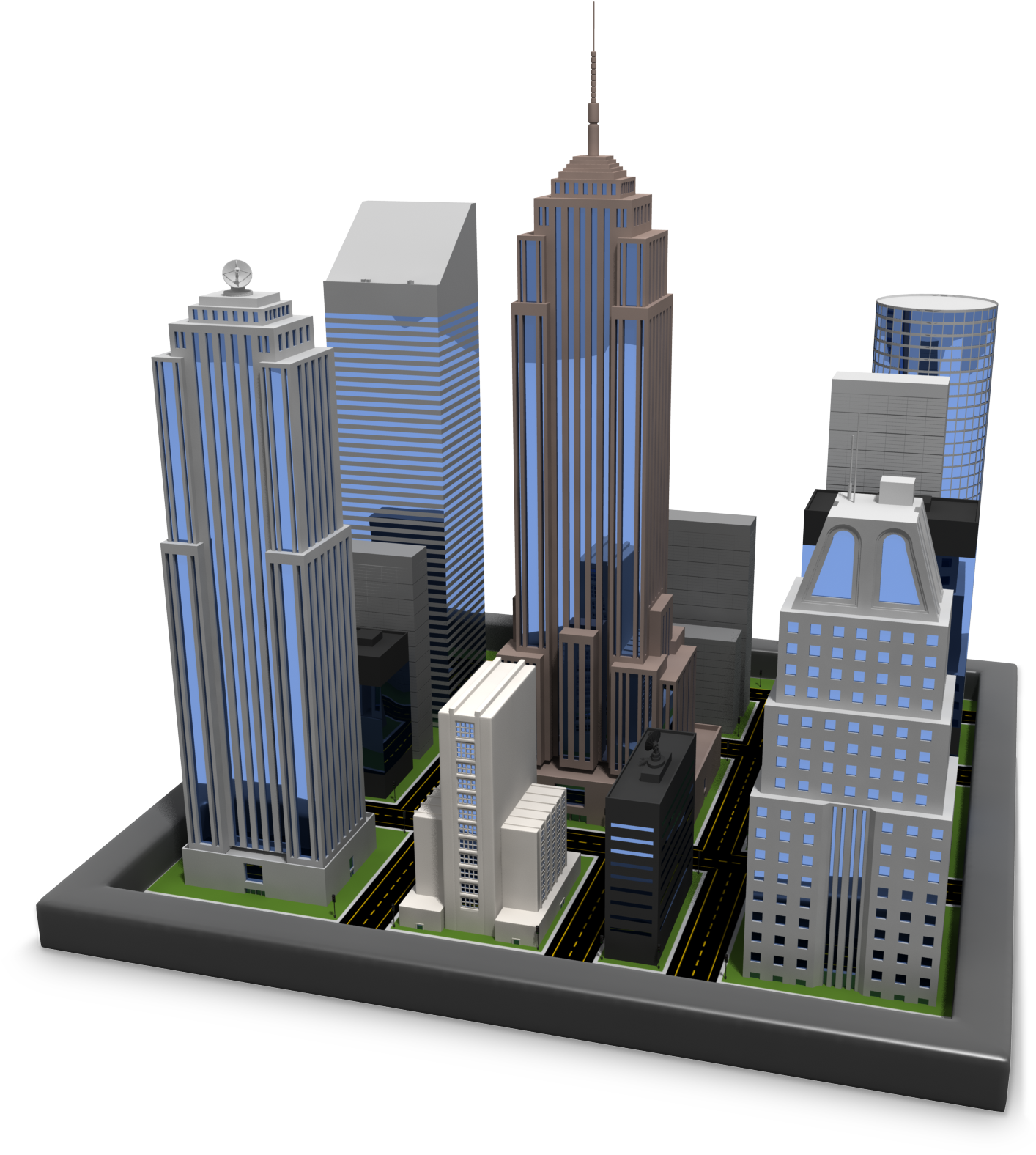 City Block 1600 Clr - City Blocks (1600x1598)