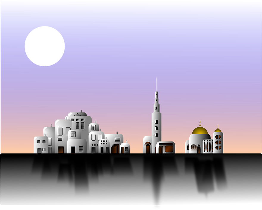 Mosque Cliparts 28, Buy Clip Art - Advance Eid Mubarak (879x720)