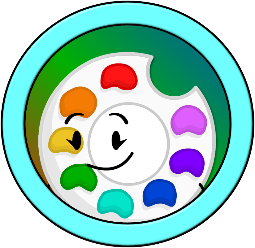 Paint Clipart Object - Object Lockdown Paint Palette (824x801)