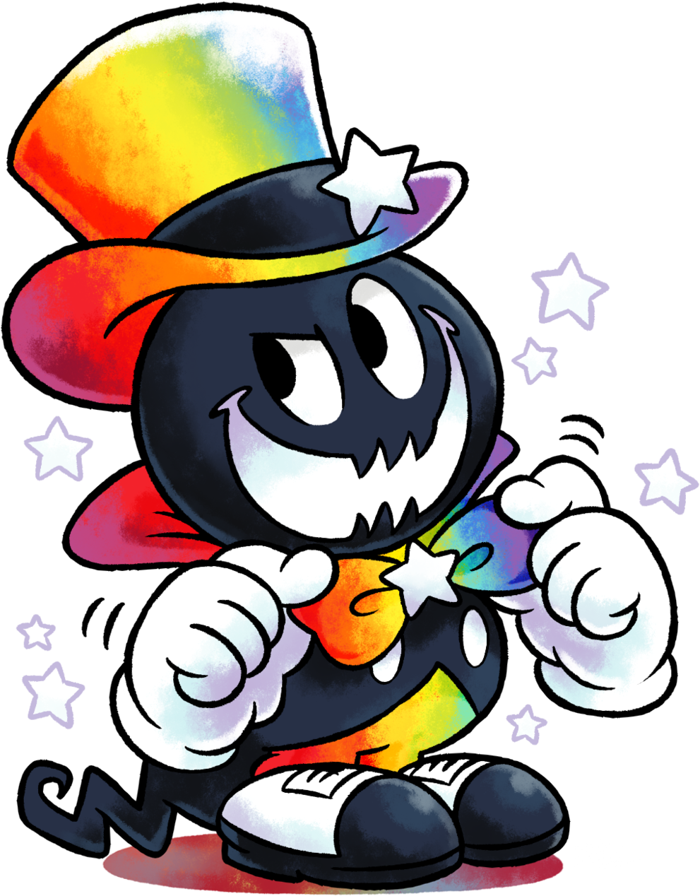 The Rainbow Maestro Gets In A M L ''paper Jam'' - Rainbow Maestro (1024x1287)