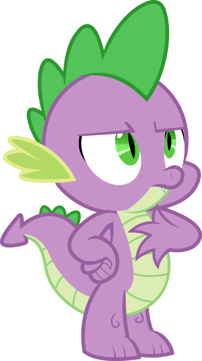 Spike Salute By Djdavid98 - Many Adventures Of Minecraft Rogers Clara (669x1195)