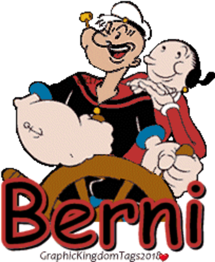 Popeye Happy Birthday Gif (434x512)