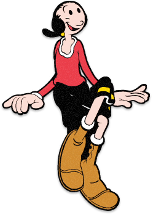 Λόλα, Να Ένα Άλλο - Olive Oil Popeye Vector (540x722)