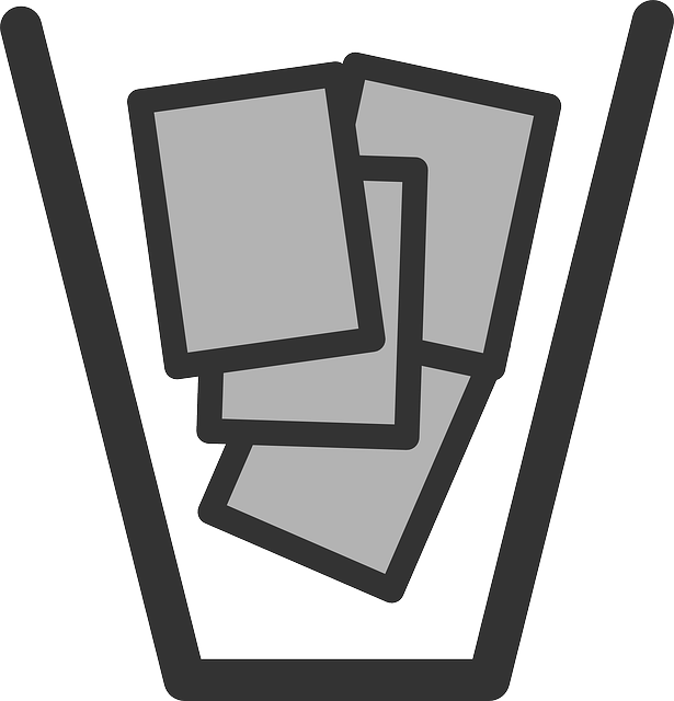 Trashcan Computer, Flat, Can, Container, Trash, Full, - Waste Container (615x640)