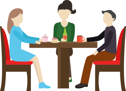 9 Ways To Build Trust In A Team - Png Chairs Of A Restaurant Cartoon (437x315)