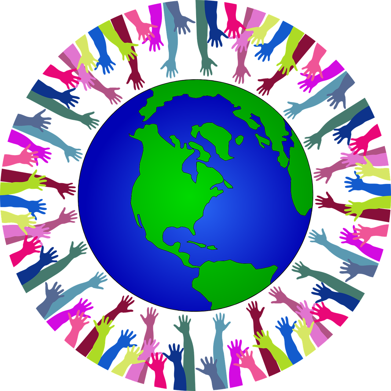 Develop Team-building And Personal Skills - Free Images Of Globe (1280x1280)