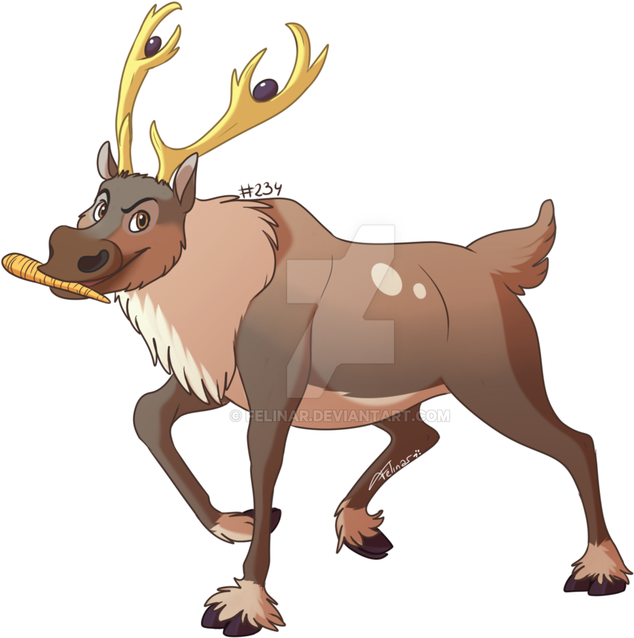 Stantler By Felinar Sven - Stantler (1024x1044)