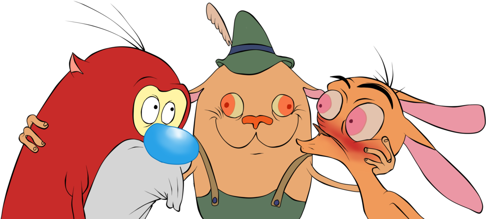 Sven You Cockblock By Mattgreoningfangirl9 - Ren And Stimpy Sven Hoek (1024x468)