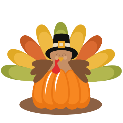 Cute Thanksgiving Turkey Clipart - Turkey Clip Art Transparent Background (432x432)
