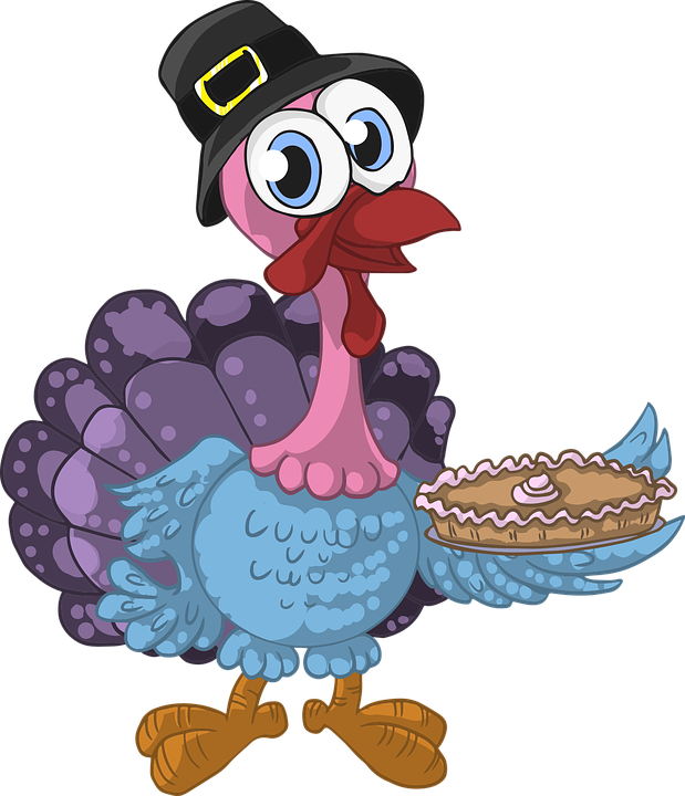 Thanksgiving Cartoon Turkey Pictures 29, Buy Clip Art - Thanksgiving Coloring Books For Kids (619x720)