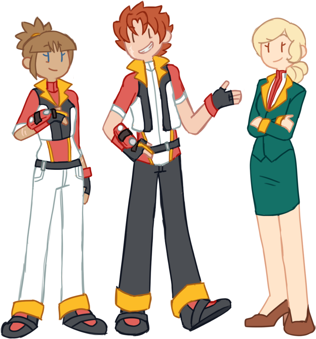 This Is An Odd One, But I Wanted To Design What Kate, - Pokemon Ranger Shadows Of Almia Kieth (1280x1215)