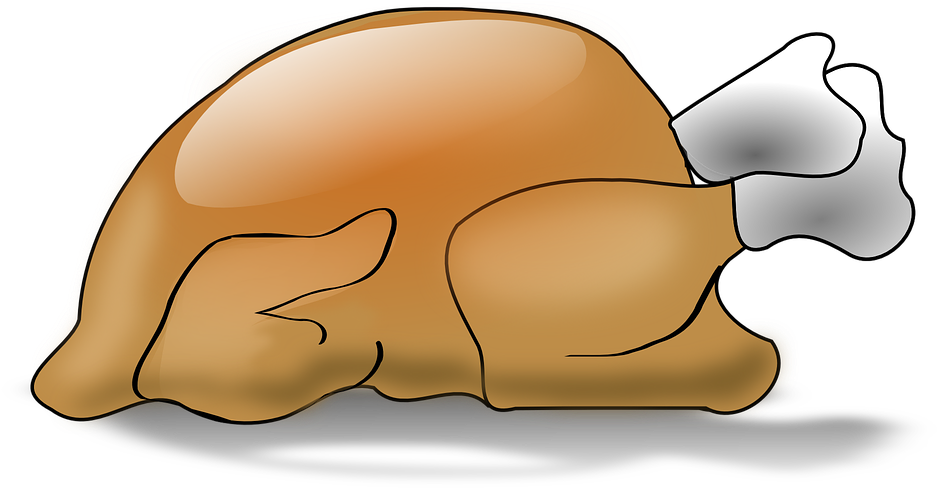 Thanksgiving Cartoon Turkey Pictures 23, Buy Clip Art - Roast Turkey Clip Art (960x491)