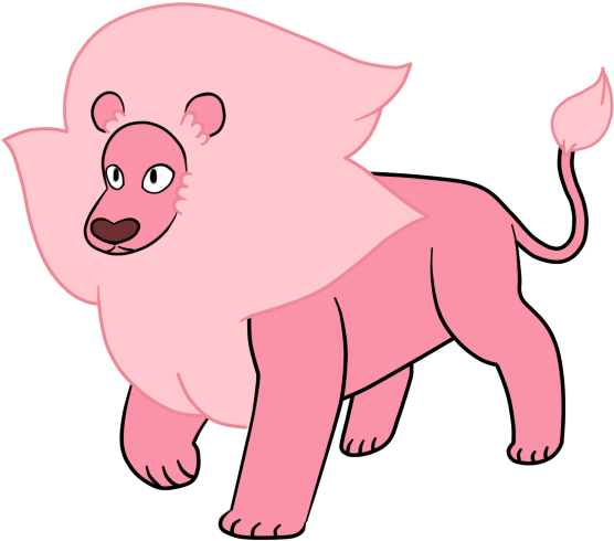 Lionwipfin - Steven Universe Pink Lion (630x578)