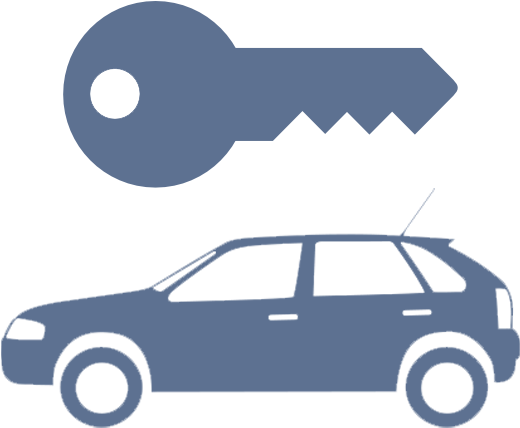 Car Hire Services - Vehicle Pick Up Icon (533x533)