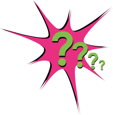 Question Mark Clipart - Ghajini (393x400)
