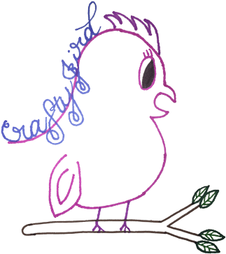 Crafty Jbird - Parrot (374x374)