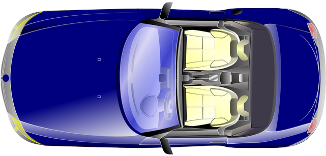 Top, View, Car, Cartoon, Bus, From, Truck, Bmw, - Car From Top Png Transparent (640x320)