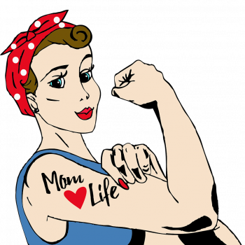 April 11, - Moms Working Haer Clip Art (350x350)