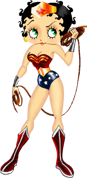 Betty Boop Wonder Woman - Betty Boop Wonder Woman (314x611)