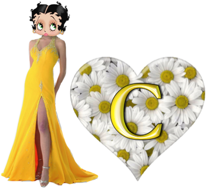 "c" Is For Carmen - Animated White Flower Gif (540x380)