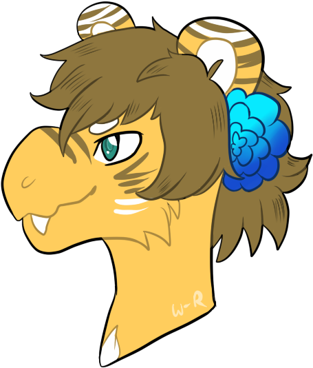 Tiger Lily By W-rabbito - Cartoon (487x550)