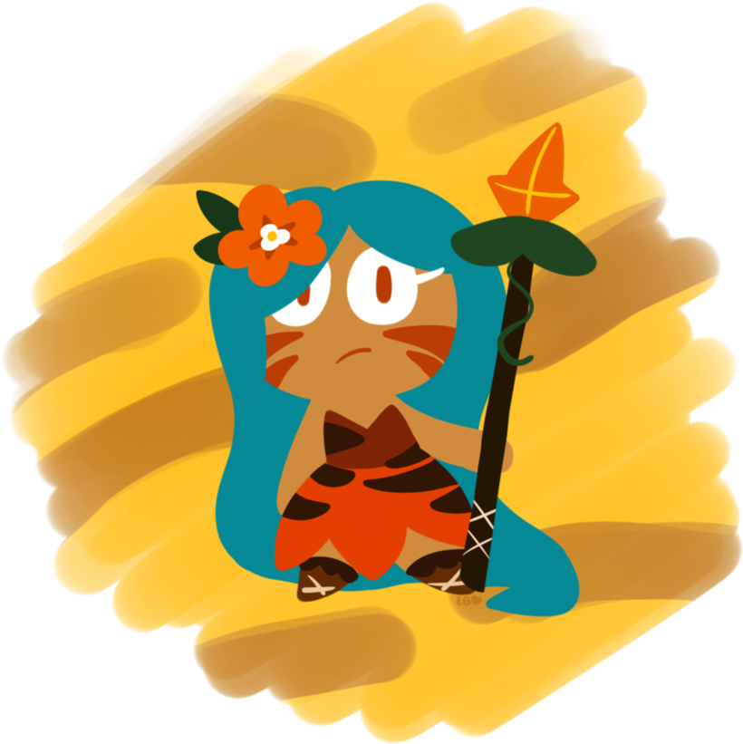 Tiger Lily Cookie By Lovelybug1071 - Illustration (952x839)