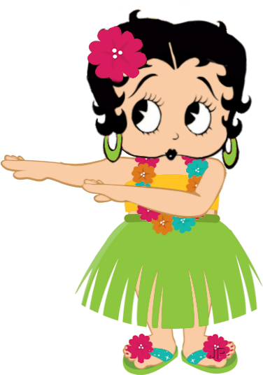 Bb Hula Girl - Bb Hula Girl (400x554)