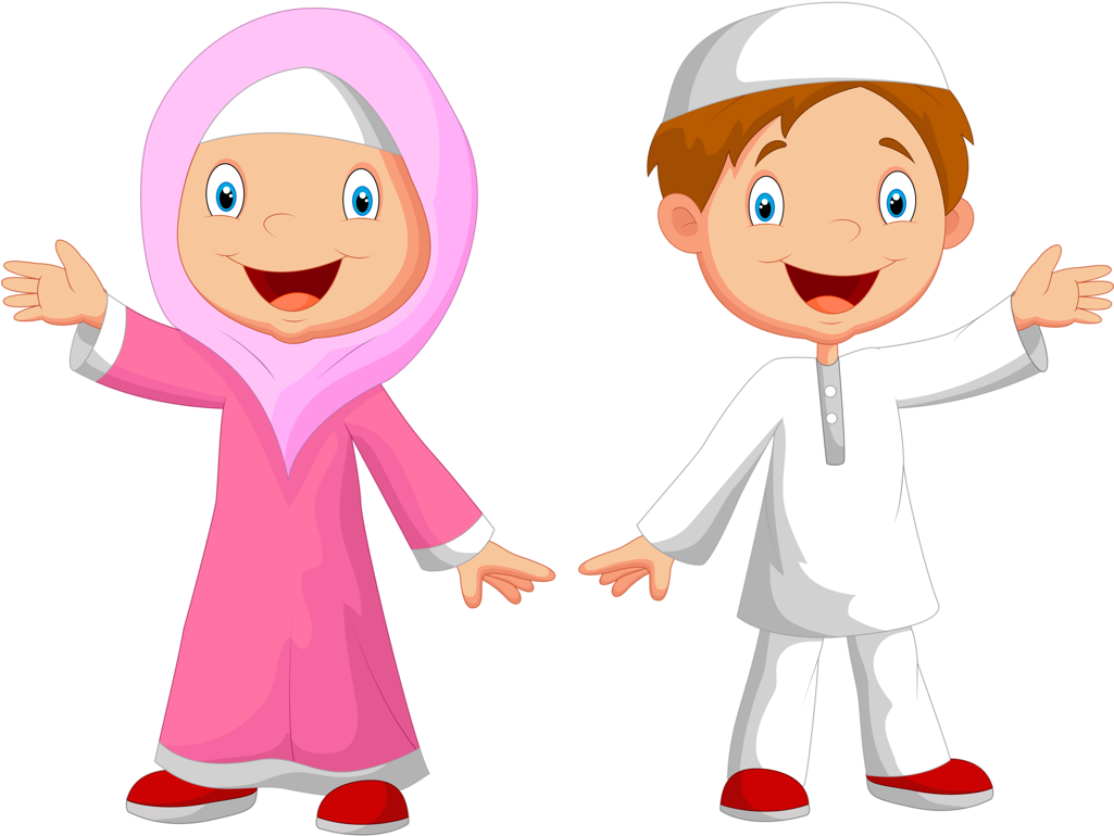 Яндекс - Фотки - Muslim Kids Vector Png (1024x782)