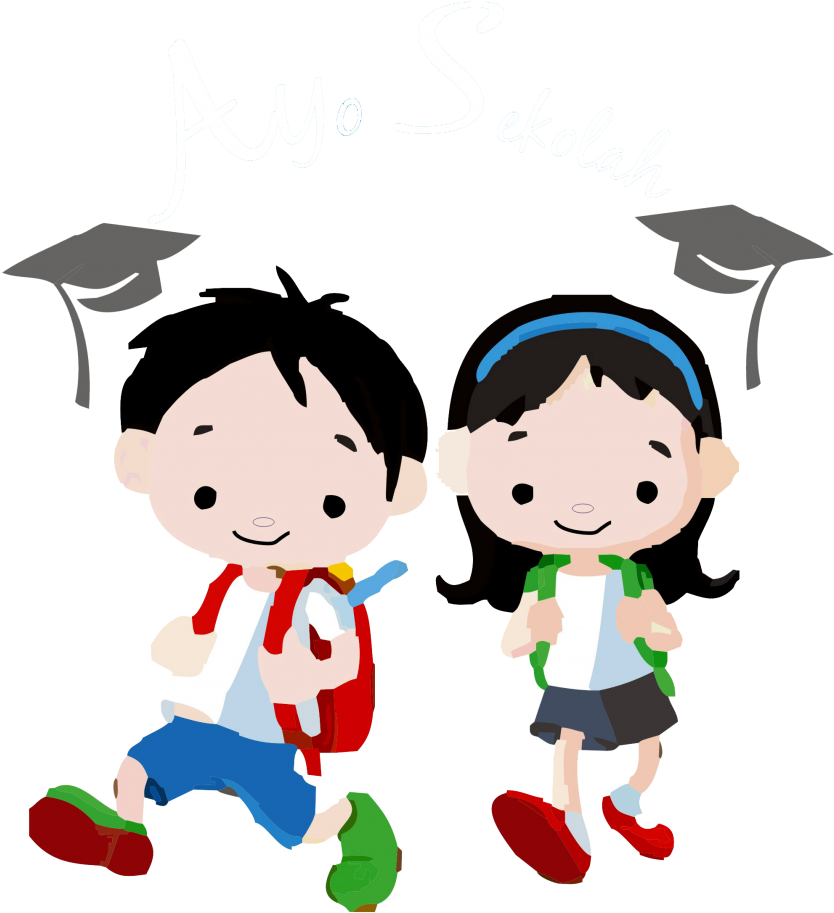 Bocah Clipart Sekolah Pencil And In Color Bocah Clipart - School Management Erp Software (1024x984)