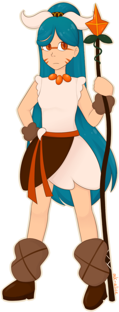 Tiger Lily Cookie By Neriska-n - Cartoon (734x1089)