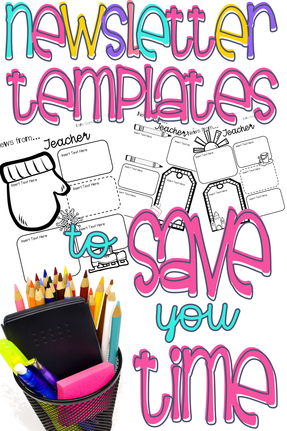 Editable Newsletter Templates With Monthly Holiday - Poster (1192x1788)